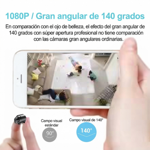 Mini Cámara Espía Seguridad X5, entérate de lo que ocurre en tu casa cuando tú no estás