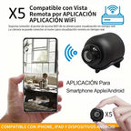 Mini Cámara Espía Seguridad X5, entérate de lo que ocurre en tu casa cuando tú no estás